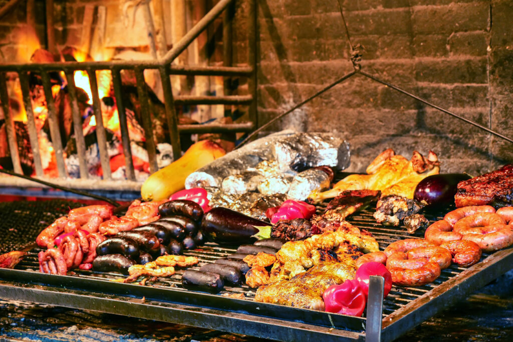 Display,Of,Meats,In,Port,Market,,Montevideo,,Uruguay.